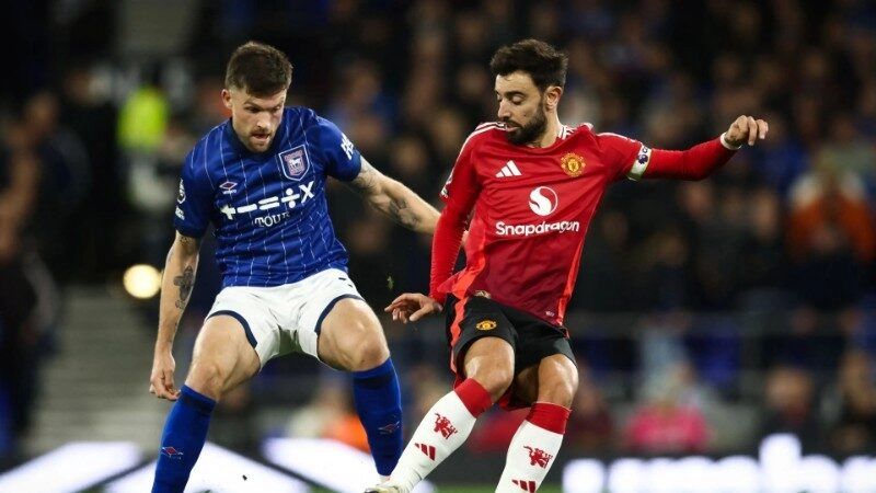 Man United khó thắng kèo chấp 1.25 trước Ipswich