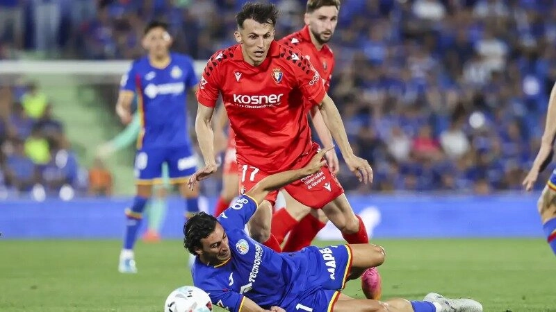 Osasuna gặp thách thức trước Getafe